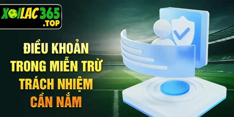 Điều khoản trong miễn trừ trách nhiệm cần nắm