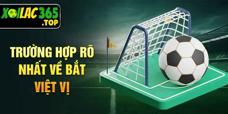 Trường hợp rõ nhất về bắt việt vị